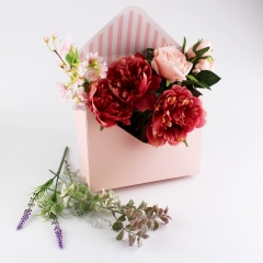 花屋の花束の梱包ギフトボックス封筒の紙箱
