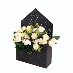 花を梱包するためのカスタムロゴ封筒の形のペーパーボックス