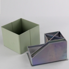 パッキング文房具のための折り畳み式の紙ペンの容器の荷箱