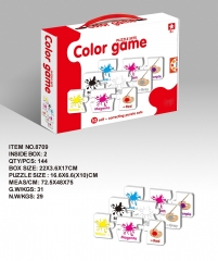 子供のための教育のジグソーパズルのボール紙のマッチのおもちゃのパズルゲーム