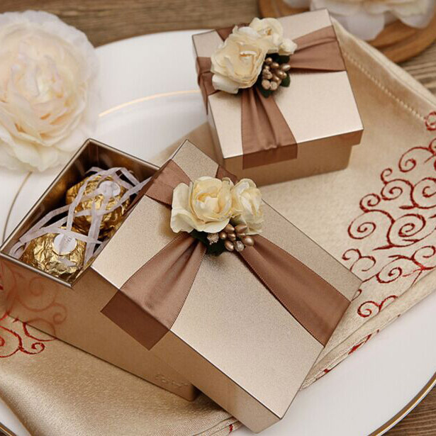 キャンディーギフトボックス----結婚式の装飾